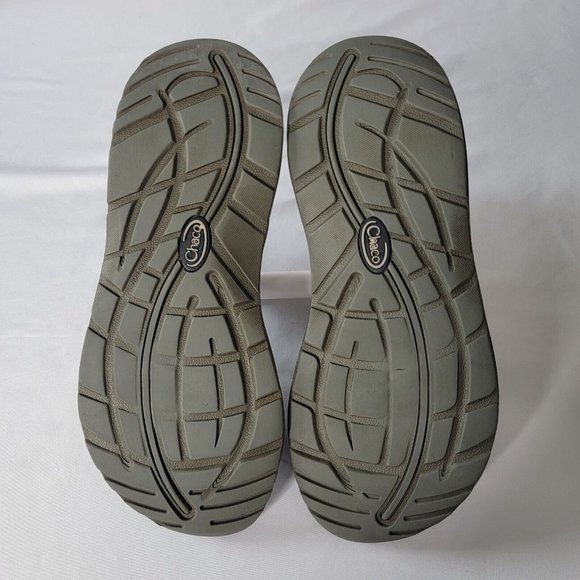 Chaco ZX/2 Yampa Sandals Sport Hiking Strappy Toe Loop Light Beam Gray Size 10 - Picture 11 of 11